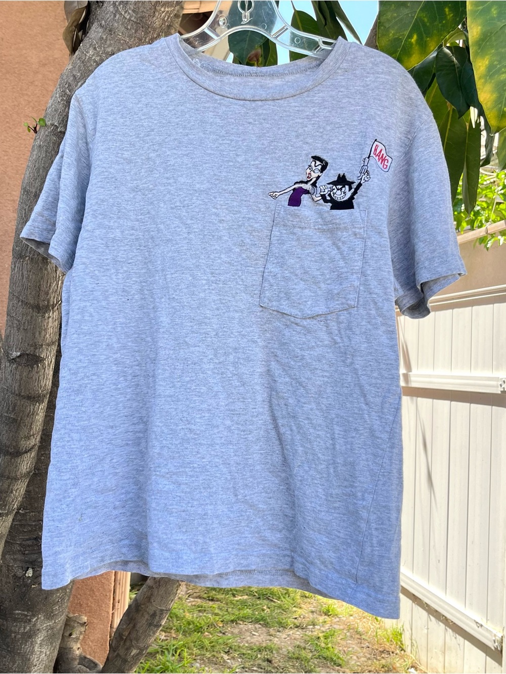 Vintage 90's Rocky & Bullwinkle , Boris & Natasha Cartoon Embroidered T-Shirt